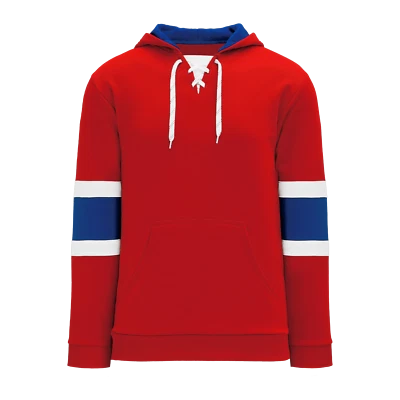 Athletic Knit A1845 Hockey Lace Hoodie - Image 1 of 3