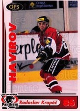 2001-02 Czech OFS Red Inserts #14 Radoslav Kropac