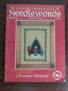 Nadelwörter Handwerk Buch Magazin gezählter Kreuzstich Winter 1987 Band 5 Nr. 4 - Bild 1 von 19