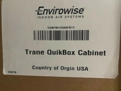 Trane Quickbox Cabinet Envirowise EQBFM175A0FR11 (NEW) - Image 1 of 2