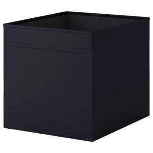IKEA Drona Storage Boxes Shelving Shelf unit Toy Magazine Box Black 33x38x33cm - Picture 1 of 14