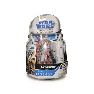Star Wars Legacy Collection SL20 Battle Droids Saga Legends 2008 W Battle Gear - Bild 1 von 2