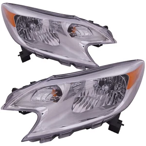 Halogen Headlight Set For 14-16 Nissan Versa Note S; S Plus; SL; SV Models - Picture 1 of 5