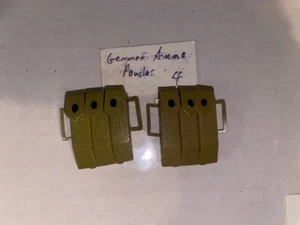 Bolsas de munición alemanas a escala 1:6 GI Joe accesorios de equipo suelto - Imagen 1 de 1