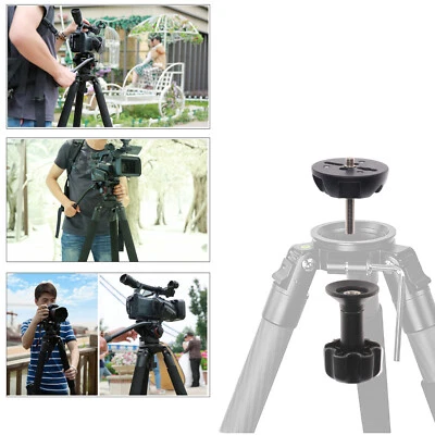 75mm 3/8'' Half Ball Flat to Bowl Adapter Converter for Camera Tripod Fluid Head - Image 1 of 4