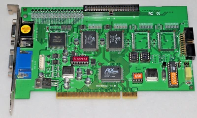GEOVISION GV-650 8-PORT V3 PCI DVR Video Capture Card w/Audio - Image 1 of 2