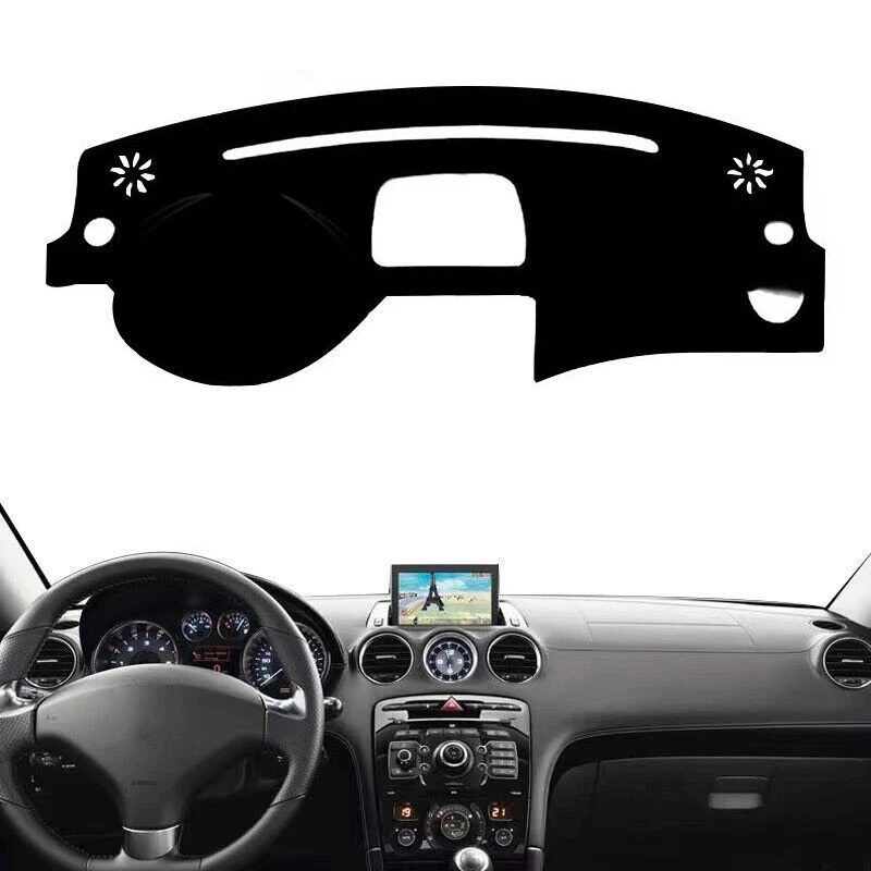 适用于标致 RCZ 11-16 皮革防滑仪表板盖垫仪表板地毯 1p — 第 1/4 张图片