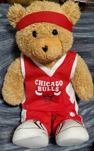 NBA 2008 plush "CHICAGO BULLS" Mascot Bear 23”tall - MINT Cover