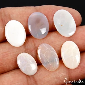Cabinas ovaladas australianas sin calefacción piedras preciosas sueltas 100 % ópalo natural de 19,00 quilates 14-17 mm - Imagen 1 de 7