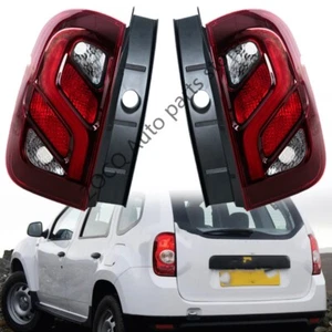1Pair For Renault Dacia Duster 2010-2013 Rear Tail Light Brake Lamp Without Bulb - Picture 1 of 17