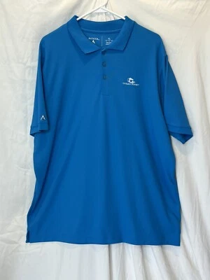 Polo de Club de Golf Antigua Extra Grande Azul Teal OCEAN FOREST Manga Corta SEA ISLAND Foto 1 de 3