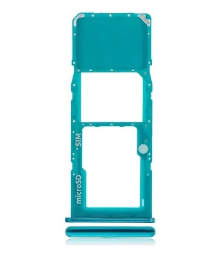 Single Sim Card Tray Compatible For Samsung Galaxy A50S (A507 / 2019) (Green) - Image 1 of 3