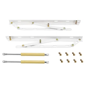 Bed Lift Mechanism Pneumatic Storage Heavy Duty Gas Spring Bed Storage Lift Kit - Picture 1 of 23