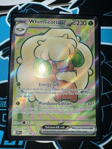 Pokemon White Flare Whimsicott ex Full Art HOLO (Inglés) 157/086 - Imagen 1 de 1