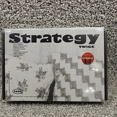 TWICE Strategy 14th Album Target Exclusive Kpop CD New Sealed 2024 Megan Thee - Image 1 of 4