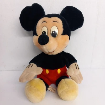 Vintage Euro Disney Mickey Mouse Plush Toy - Used Good Condition (R2) - Image 1 of 3