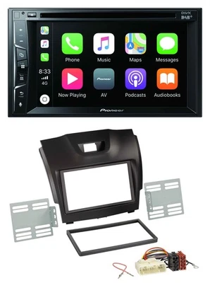 Pioneer MP3 USB DVD Bluetooth DAB 2DIN Autoradio für Isuzu D-Max ab 2012 dunkelg - Bild 1 von 4