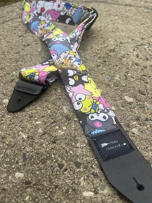 Hello Kitty And Friends 2 Inch Wide guitar Strap - Image 1 of 4