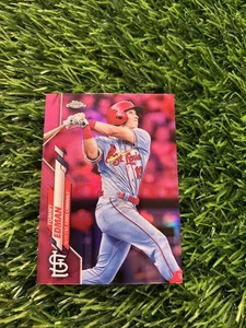 2020 Topps Chrome Baseball Tommy Edman #94 Pink Refractor Parallel Cardinals A94 - Picture 1 of 2