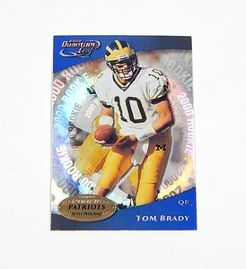2000 Donruss Quantum Leaf Tom Brady RC #343 Rookie Nm Patriots - Picture 1 of 2