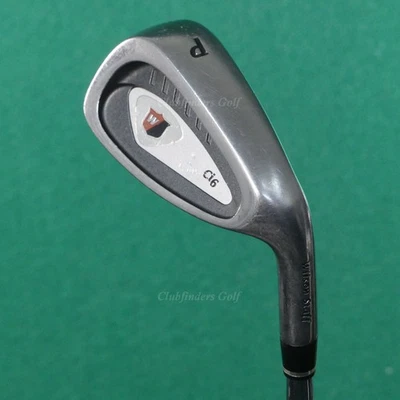 Wilson Staff Ci6 PW Pitching Wedge Factory True Temper Taper-Tech CL Steel Stiff - Image 1 of 2