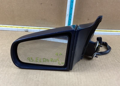 1992-1993 Cadillac Eldorado Left Driver Side View Mirror Power - Image 1 of 4