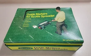 Vintage Scott's Guide Markers for Scott's Fertilizer Spreader Model #35 and #75 - Picture 1 of 12