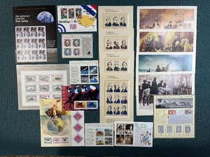 Souvenir Sheets. All Different. MNH. Face Value is $34.84. - Picture 1 of 1