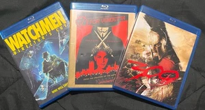 VERTIGO DC BLU-RAY LOT WATCHMEN V FOR VENDETTA 300 ACTION NATALIE PORTMAN - Bild 1 von 2