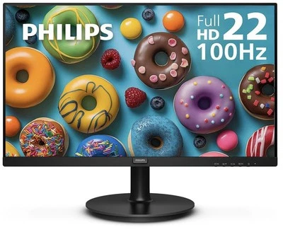 PHILIPS 22 inch Class Thin Full HD (1920 x 1080) Monitor 100 HZ - Image 1 of 4