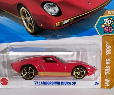 2025 Hot Wheels '71 Lamborghini Miura SV - Image 1 of 4