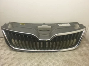 Parachoques delantero Skoda Rapid 2016 parrilla superior 5JA853668 - Imagen 1 de 4