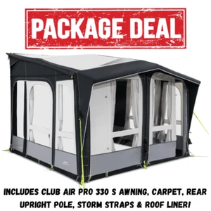 Dometic Club Air Pro 330 S Caravan Awning (Package Deal) - Picture 1 of 1