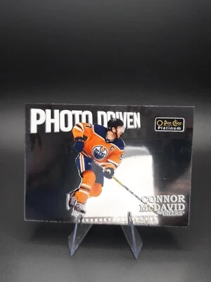 Connor McDavid 2022-23 O-pee-chee Platinum Photo Driven #PD-2 - Image 1 of 2