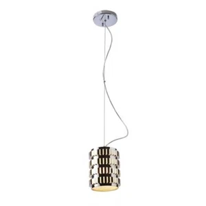 Decor Living 1-Light Chrome Axis Mini Pendant - Bild 1 von 1