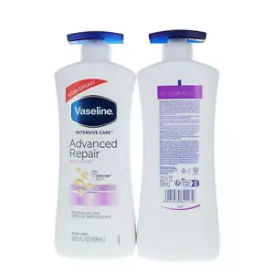 Vaseline Intensive Care Advance Repair Body Lotion 600ml -for Dry Skin - Picture 1 of 1