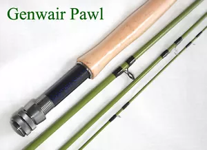 Fly Rod New Genwair Pawl 10 ft 7/8 fly rod With Spare Tip Bag Tube & guarantee - Picture 1 of 4