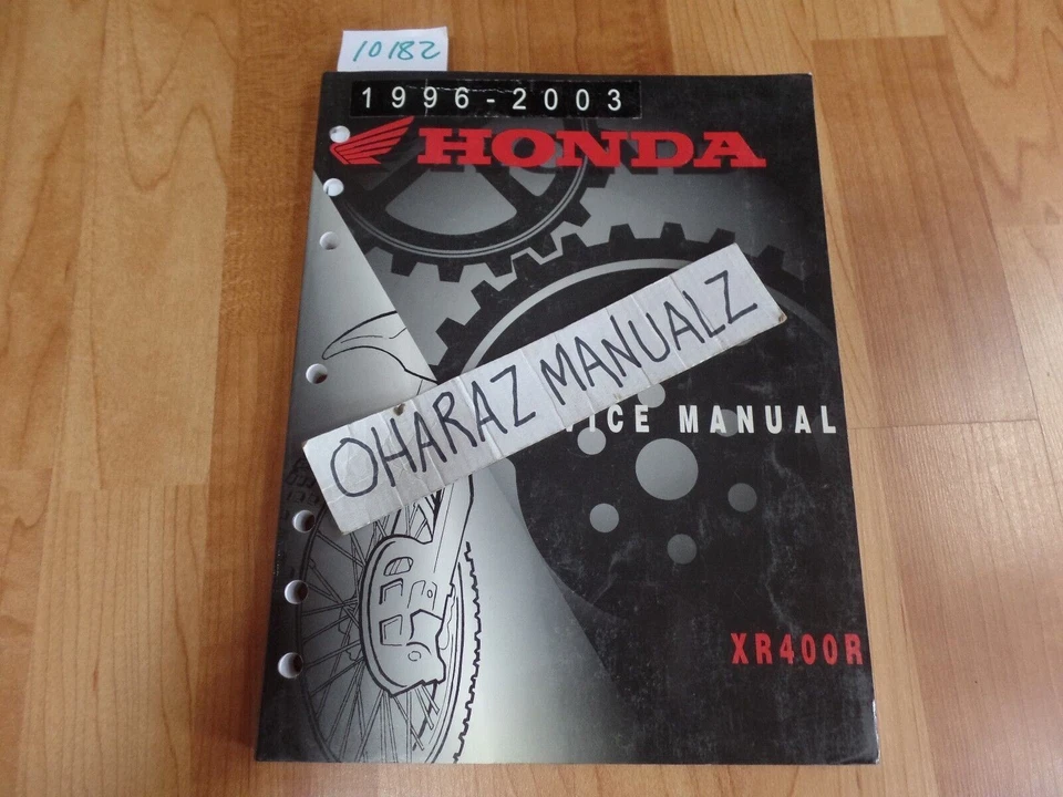 Honda XR400R 1996 1997 1998 1999 2000 2001 2002 2003 manual de servicio OEM Foto 1 de 1