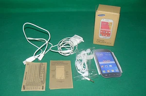 Boite + chargeur + tout les accessoires d'origine SAMSUNG GALAXY ACE 4 blanc - Imagen 1 de 2