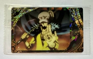 One Piece Itajaga Kunststoff Metallic Sammlerkarte OP1-22 SR Trafalgar Gesetz 2023 - Bild 1 von 2