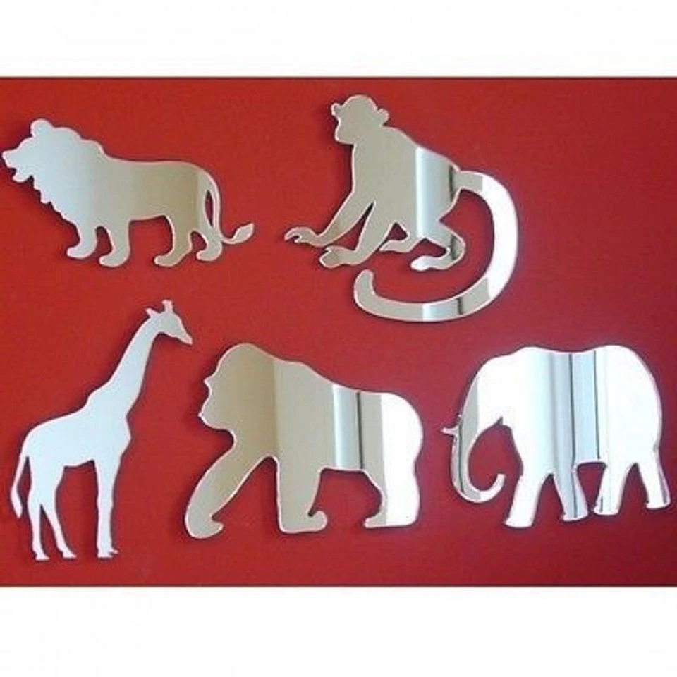 Комплект акриловых зеркал в форме сафари - Изображение 1 из 1