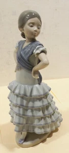 schöne Llandro Flamenco Tänzerin Porzellan Figur A10F Top Zustand Sammler - Picture 1 of 7