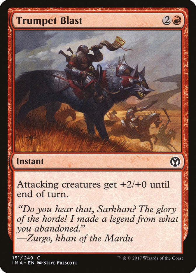 Trumpet Blast [Iconic Masters] Magic MTG - Image 1 of 1