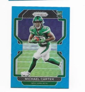 MICHAEL CARTER 2021 Panini Prizm RC Rookie LIGHT BLUE PRIZM #365 - Picture 1 of 1