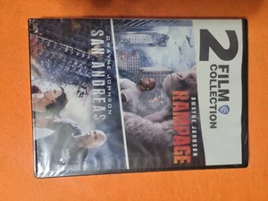 NEW - Rampage / San Andreas - 2 Film Collection DVD - The Rock Dwayne Johnson - Picture 1 of 1