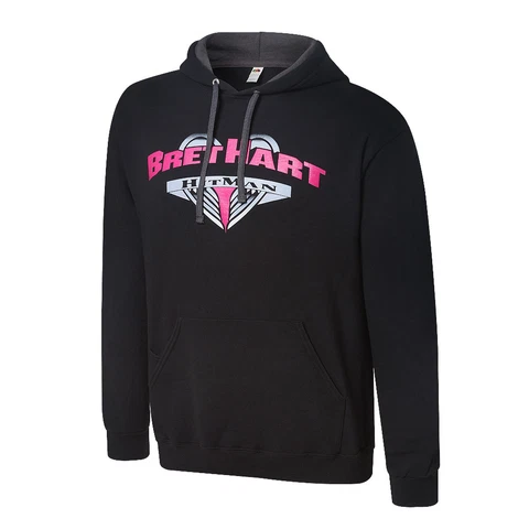Bret Hart Hitman WWE Authentic Hoodie Sweatshirt Cover