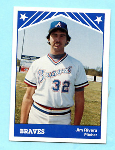 1983 TCMA Jim Rivera -- Anderson Braves -- Box 143