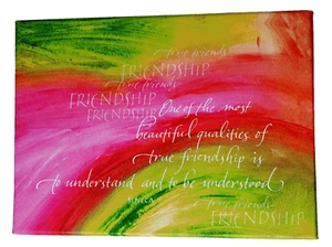 Thank You Cards Blank Friendship 16 ct. Montage Teri Martin Designs Watercolor - Picture 1 of 7