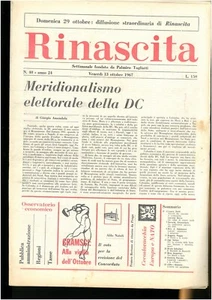 Wöchentliche Renaissance gegründet von Palmiro Togliatti Nr. 40 13. Oktober 1967 - Bild 1 von 1