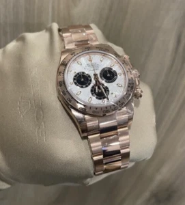 Rolex Cosmograph Daytona Everose 116505 18K Oro Rosa Quadrante In Meteorite 2022 - Picture 1 of 6